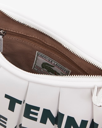 런웨이 쇼 스몰 렝글렌 프린트 레더백