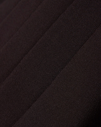 울 블렌드 반팔 폴로 드레스