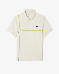 테니스 라인 포인트 반팔 폴로