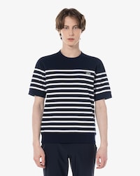 오버핏 밀라노 스트라이프 티셔츠