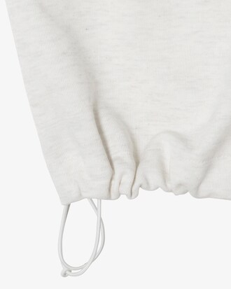 반집업 반팔 스웻셔츠