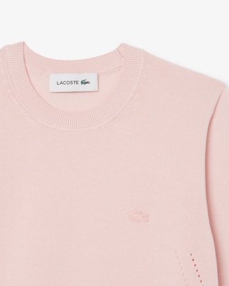 코튼 크루넥 스웨터