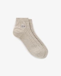 여성 케이블 앵클 삭스