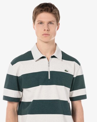 반집업 컬러블록 폴로