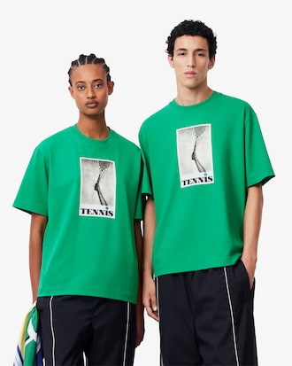 루즈핏 포토그래픽 티셔츠