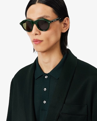 실키 개버딘 숄 라펠 재킷