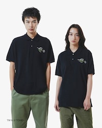라코스테 X 고질라 클래식 핏 폴로 셔츠
