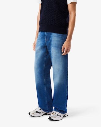 루즈 핏 데님 팬츠