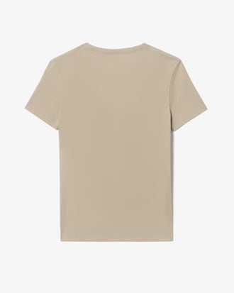 립조직 슬림핏 티셔츠