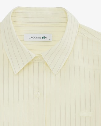 시어 코튼 스트라이프 셔츠