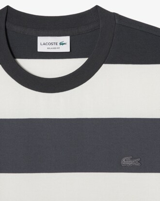 오버핏 밀라노 볼드 스트라이프 티셔츠