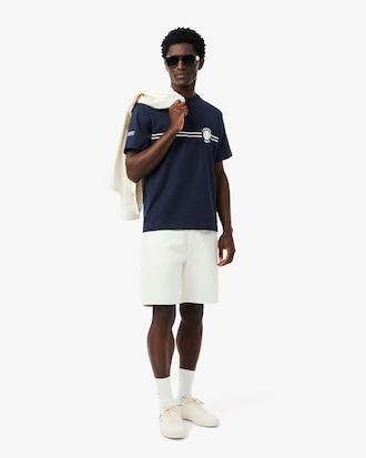 테니스 스트라이프 티셔츠