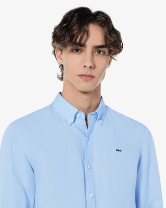 솔리드 린넨 셔츠