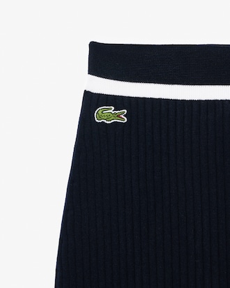 3D 니트 롱 스커트