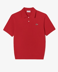 케이블 반팔 스웨터 폴로 셔츠