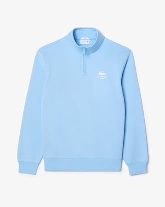 캐주얼 반집업 스웻셔츠