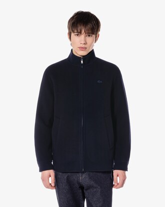 하이넥 울 자켓