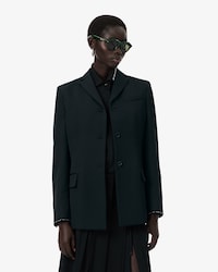 라이트 울 테일러드 핏 블레이저