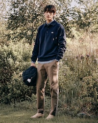 브러쉬드 치노 팬츠