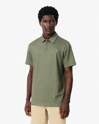 잔패턴 반팔 골프 폴로