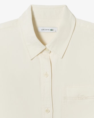 데님 아우터형 셔츠