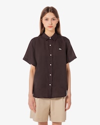 린넨 반팔 셔츠