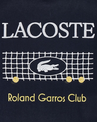 롤랑가로스 그래픽 크루넥 스웻셔츠