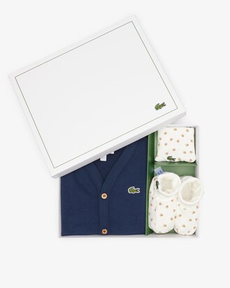 My First Lacoste 올인원 턱받이 세트