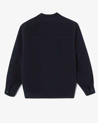 하이넥 울 자켓