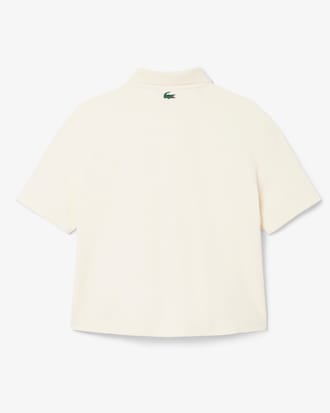 라코스테 레터링 루즈핏 폴로 셔츠