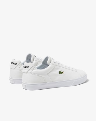 라코스테 레론드 프로 베이스라인 레더 스니커즈