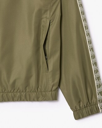 모노그램 패턴 바람막이