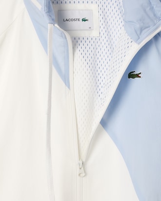 사선 배색 윈드브레이커