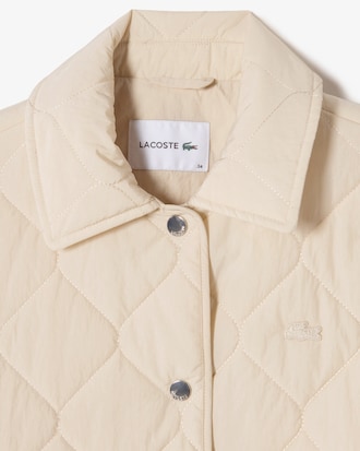 퀼팅 패턴 패딩 점퍼