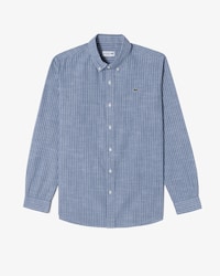 샴브레이 스트라이프 셔츠