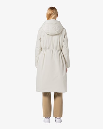 롱 기장 코트형 다운