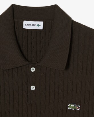 케이블 반팔 폴로