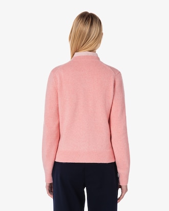 알파카 크루넥 가디건