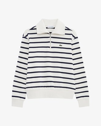 하프집업 스웻셔츠