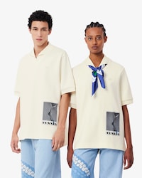 슬릿 디테일 오버사이즈 폴로