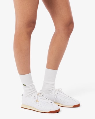 여성 Club-Low 레더 스니커즈