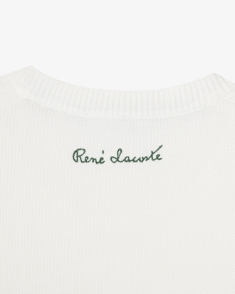 스트라이프 반팔 스웨터