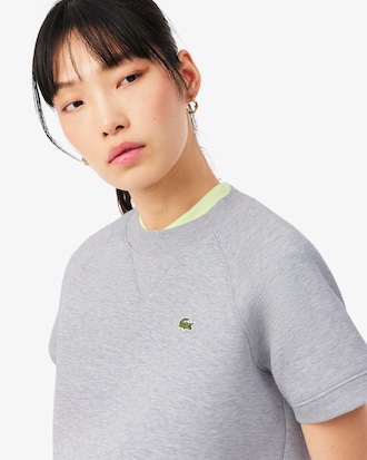 더블페이스 반팔 스웻셔츠