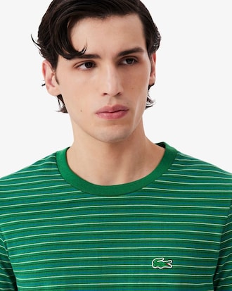 남성 헤비 스트라이프 슬림 티셔츠