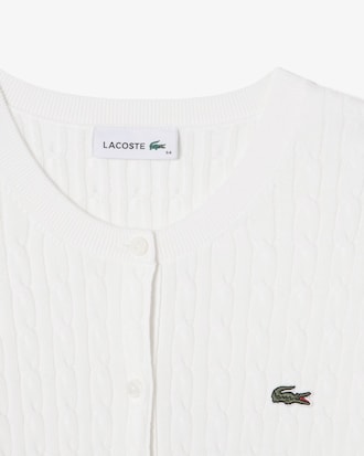 케이블 긴팔 가디건