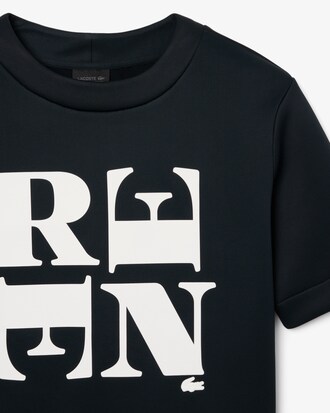 더블 페이스 RENE 프린트 티셔츠