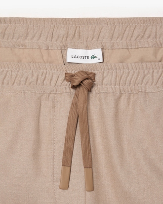 플란넬 와이드 팬츠