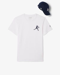 노박 티셔츠와 모자 세트