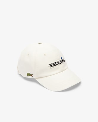 버진울 TENNIS 레터링 볼캡