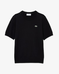 베이직 크루넥 반팔 스웨터